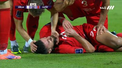 گل دوم تراکتور به الشارجه (دبل لوشکیا روی اشتباه فاحش دروازه بان)