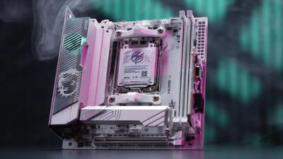 مادربرد MSI MPG X870I EDGE TI EVO WiFi رونمایی شد