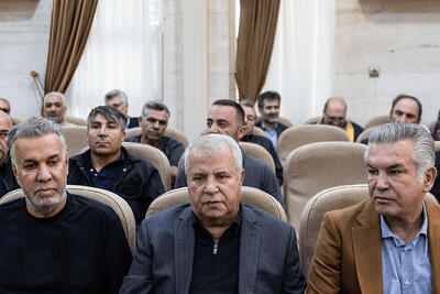  پیشکسوتان پرسپولیس در یک مراسم؛ از علی پروین و ناصر محمدخانی تا حمید استیلی و حمید درخشان | تصاویر