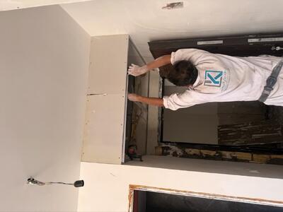  آغاز کناف‌کاری طرح ۲۴ واحدی نهضت ملی مسکن اردستان