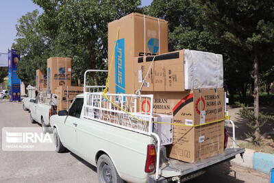  اهدای ۲۴۷ سری جهیزیه به نوعروسان نیازمند همدانی