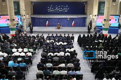  دیدار قهرمانان ورزشی و مدال‌آوران المپیادهای علمی با رهبر انقلاب