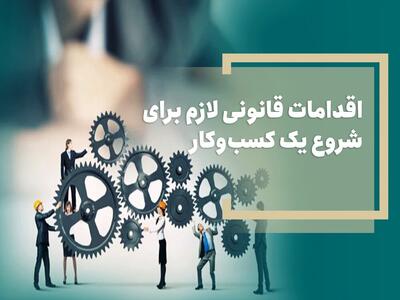 اقدامات قانونی لازم برای راه‌اندازی کسب‌وکار