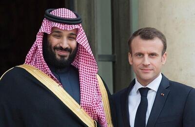  گفت‌وگوی تلفنی بن سلمان و ماکرون درباره تحولات غزه و صلح منطقه
