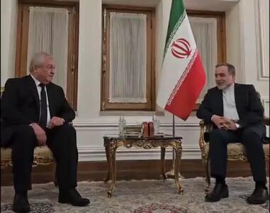  دیدار نماینده پوتین در امور سوریه با عراقچی