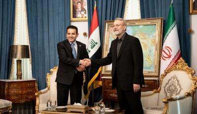  مشاور امنیت ملی عراق با لاریجانی دیدار کرد + عکس