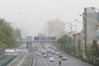 هوای تهران همچنان در وضعیت نارنجی