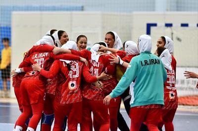 برد شگفتی ساز ملی‌پوشان هندبال زنان ایران برابر چین