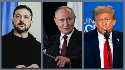 اعلام آمادگی زلنسکی برای حضور در نشست ترامپ-پوتین در بوداپست