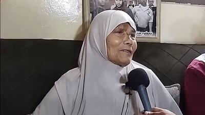  مادر یک اسرای مهم فلسطین:  «ما به دست مردی از قوم فارس،‌ پیروز می‌شویم» من این را از ۴۰ سال پیش حفظم