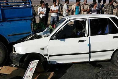 مرگ دلخراش 4 نفر در تصادف جنوب کرمان
