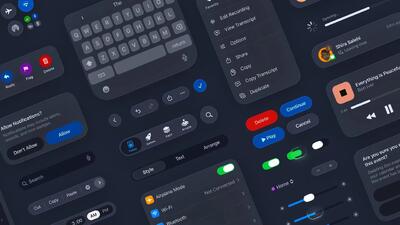 اپل در iOS 26.1 کنترل شفافیت Liquid Glass را به کاربران سپرد
