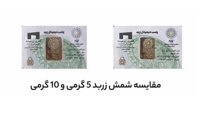  مقایسه شمش زربد ۵ گرمی و ۱۰ گرمی؛ کدام گزینه ارزش خرید بیشتری دارد؟ - روزنامه رسالت
