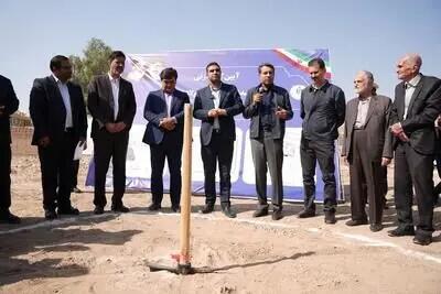  مدرسه ۹ کلاسه «غدیر ایرانیان» در اردکان کلنگ‌زنی شد