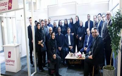  بازدید مدیرعامل بیمه نوین از نخستین همایش سالانه اکو بیمه