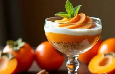  طرز تهیه انواع دسر خرمالو خوشمزه کمتر از نیم ساعت