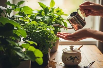 آیا آبیاری گیاهان با آب قند باعث رشد آنها می‌شود؟