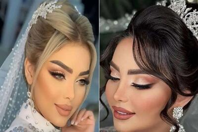 مدل شینیون برای عروس با موی مشکی و بلوند؛ ایده های ناز و قشنگ با تور و تاج یا ساده