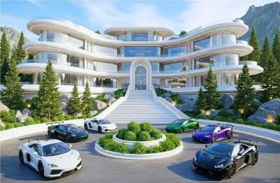  معماری خلاقانه؛ عمارت ۳.۷ میلیارد دلاری کریستیانو رونالدو که هوش از سرت میبره