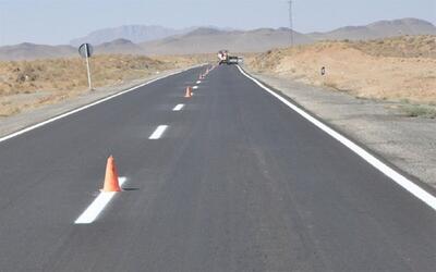  خط کشی ۳۵۰۰ کیلومتر از راه های استان در شش ماهه نخست سال جاری