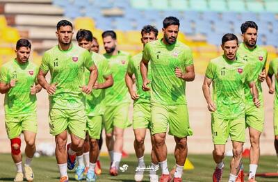 برگزاری تمرین پرسپولیس در زمین و سالن بدنسازی