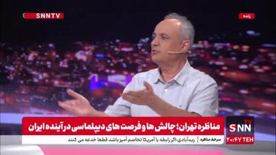  احمد زیدآبادی: باید منفعتی وسط بگذاریم و روی آن توافق کنیم / ما انتظار داریم همه چیز را بگیریم و هیچ چیز ندهیم