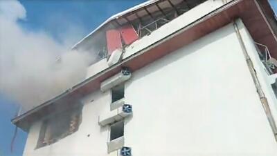  انفجار در هتل اسپیناس آستارا / مصدومان با هلکوپتر به رشت منتقل شدند