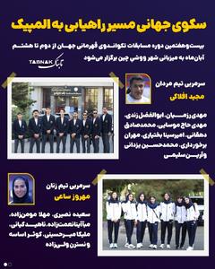 اینفوتابناک | مسیر راهیابی تکواندوی ایران به المپیک