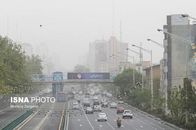 هوای تهران همچنان در وضعیت نارنجی