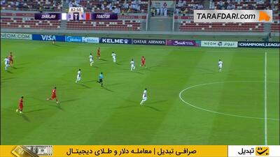 گل مسعود زائر کاظمینی به شارجه (شارجه امارات 0-5 تراکتور)