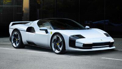  رونمایی فراری از خودروی تک‌ساخت SC40 با موتور V6 + تصویر