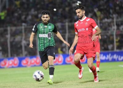 واکنش بازیکن مضروب خیبر به خطای مدافع پرسپولیس