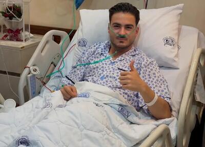  پیام کسری از بیمارستان: قوی‌تر از قبل برمی‌گردم