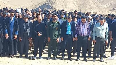  تصاویری از وداع با شکوه اهالی روستای کل نعتو با مادر شهید عباس محمدی