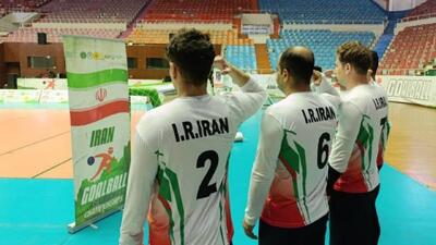 صعود تیم گلبال ایران به فینال قهرمانی آسیا