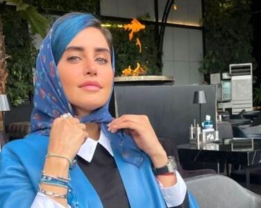 الناز شاکردوست با ریش و پشم/ تصاویر