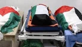  پیکر 15 شهید اسرای فلسطینی به غزه بازگردانده شد
