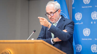 پاسخ سخنگوی سازمان ملل به سوالی درباره پایان یافتن اعتبار قطعنامه ۲۲۳۱