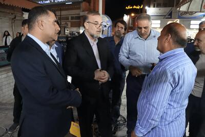  بازدید شبانه از طرح سایبان «بازار تاریخی کرمان»