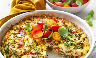 طرز تهیه املت پاستا ایتالیایی / شام فوری و مجلسی با مواد ساده / ایده‌ای خاص برای آخر هفته