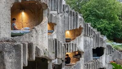  زیبایی معماری با ترکیب بی ربط ترین عناصر (تصاویر هوش مصنوعی)