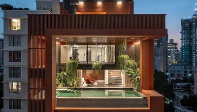  نگاهی به یکی از خاص‌ترین و هنرمندانه‌ترین برج‌های مسکونی هند (+فیلم و عکس)