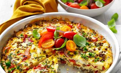 طرز تهیه املت پاستا، یک شام فوری و خوشمزه