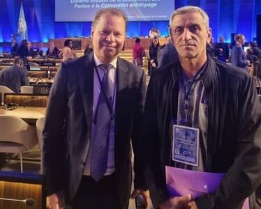  دیدار رئیس فدراسیون پزشکی ورزشی با دبیرکل وادا