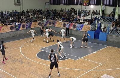  پیروزی تیم بسکتبال طبیعت مقابل نماینده کردستان