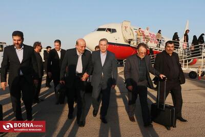  رییس اتاق بازرگانی ایران وارد آبادان شد