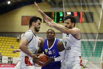  دیدار تیم های بسکتبال گلنور - پالایش نفت آبادان