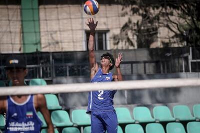  بازی‌های آسیایی بحرین / شکست والیبالیست های ساحلی جوان ایران برابر چین 
