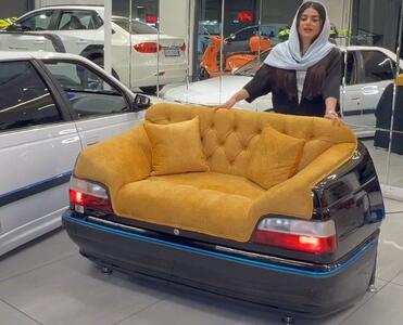  مبل عجیب و احمقانه‌ای که دقیقا شکل صندوق عقب یک پژو پارس است - چیدانه