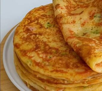  یک دستور غذای فوق العاده ساده و خوشمزه با تخم مرغ و سیب زمینی !